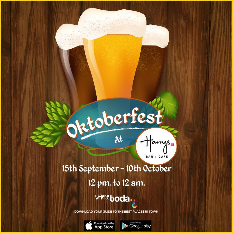 wheretodayapp's tweet image. Unlimited Beer, German Inspired Food, Games, Fun and Memories is the answer 
#WhereToday #Oktoberfest #BeerFest #Harrys #Bar #Cafe
#Harrys