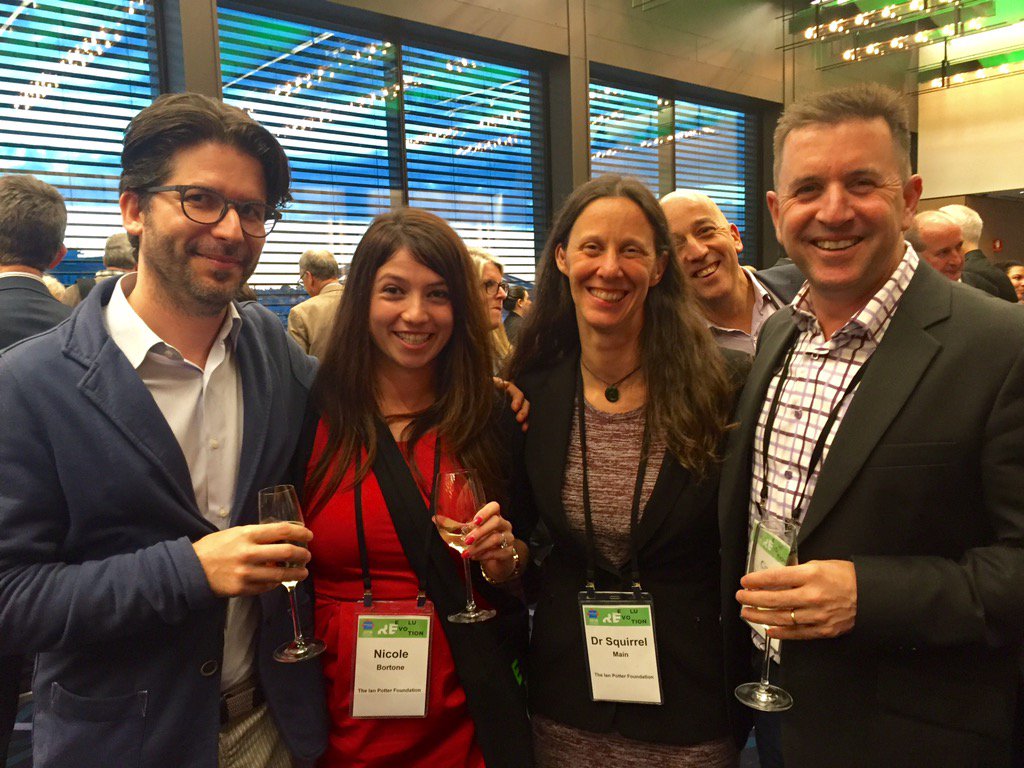 Potter team soaking up ideas and inspiration #PAConf2016 <a href="/PhilanthropyAus/">Philanthropy Aus</a>. Photobomb by J Duddles @GreeningAust