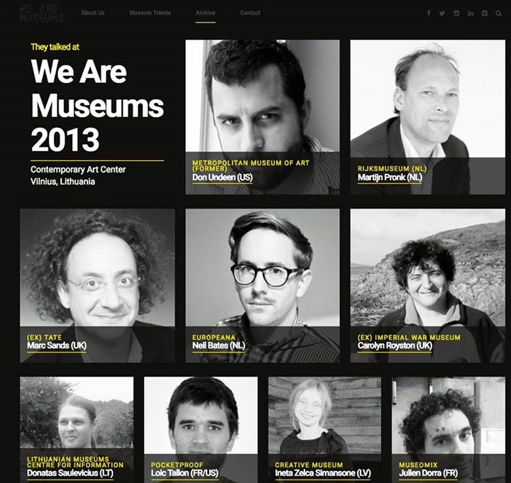 WeAreMuseums's tweet photo. Our website got some tender loving care and is back with a new design and full of content! https://t.co/kguZwxGKuu #museum #innovation https://t.co/sp4aXlDFDx