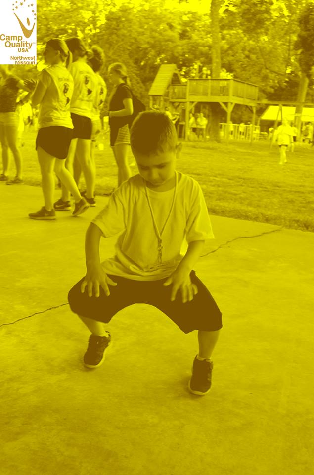 CampQualityNWMO's tweet photo. "There ain't no party like a CQ party, 'cause at a CQ party we dance all night!" #GOGOLDFORTHEKIDS https://t.co/S8fzDzortQ