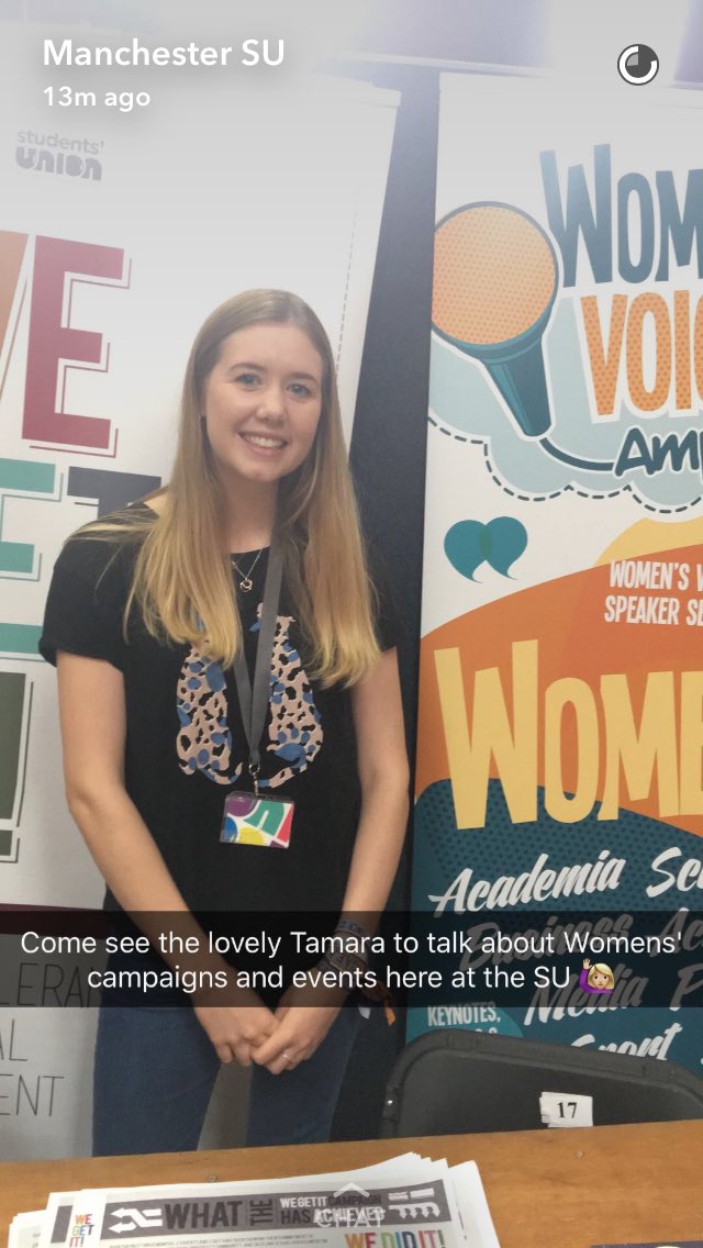 ActivitiesMcr's tweet photo. Come find out more about the amazing women's campaign in academy 2! https://t.co/Psf8kT9XNn