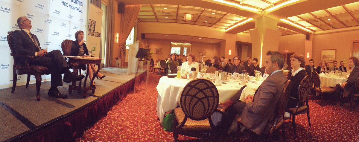 iliasb's tweet image. Beau #dejHEC @alumnihecmtl avec Louise St-Pierre @cogeco! Fascinant et inspirant leader et parcours! #rolemodel