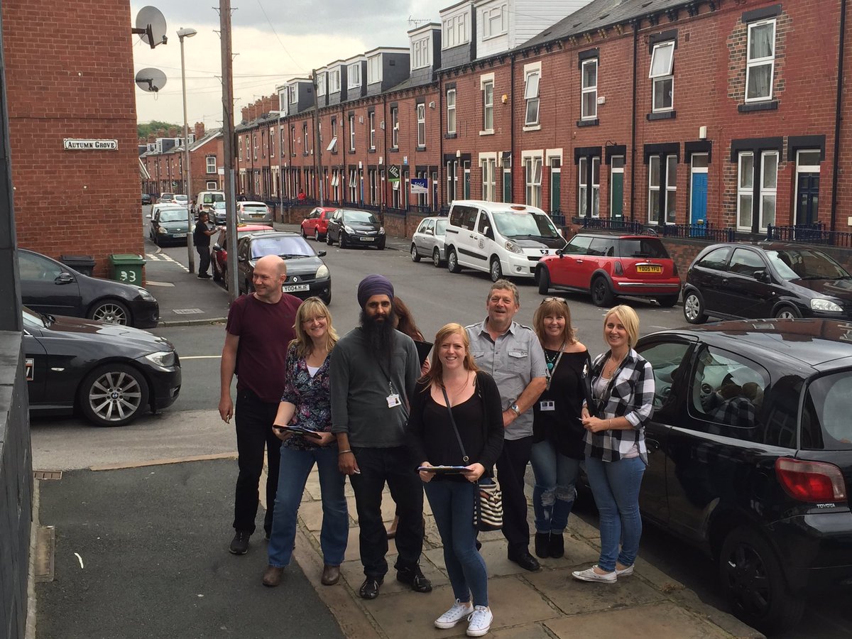 So here's our two teams on our community consultation! What's good/bad about living in #Burley?