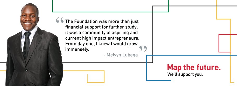 Allan Gray Fellow <a href="/melvyn_lubega/">Melvyn Lubega</a> #Entrepreneur #Quote #Agofdn
