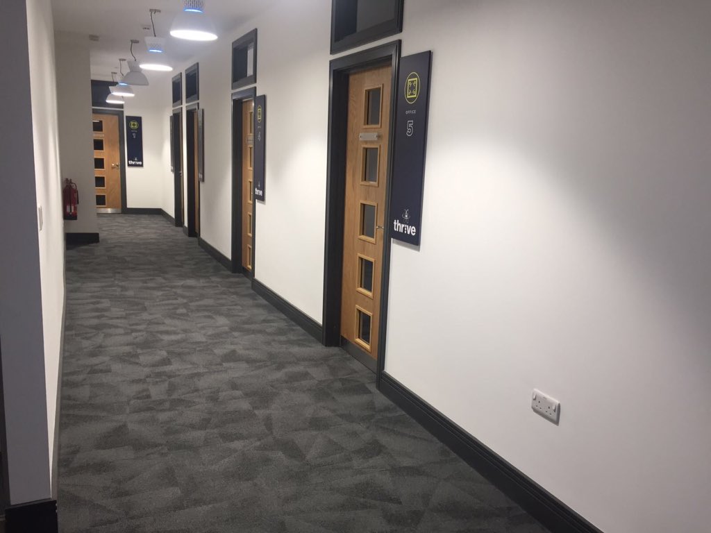 All clean ready for another day at Thrive hubs Plymouth