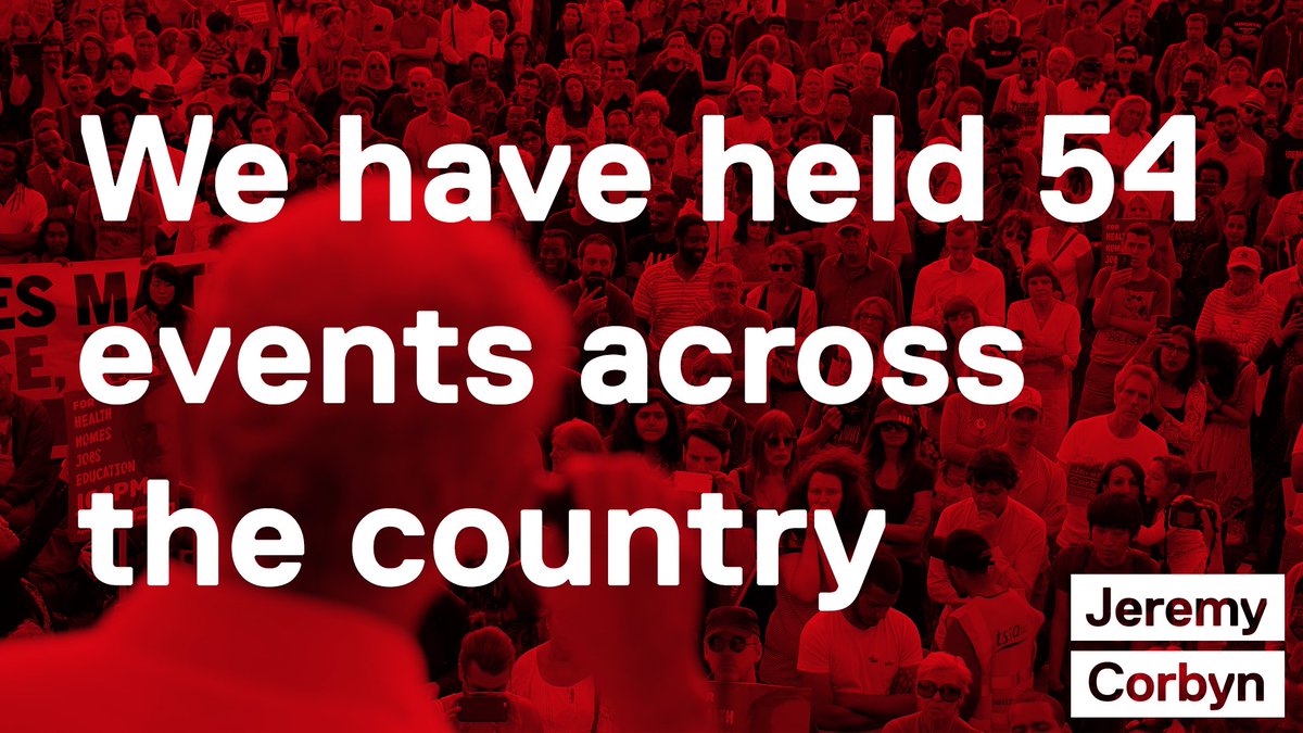 Our campaign has held an incredible 54 events in towns and cities across the country. Thanks to all that made them happen!