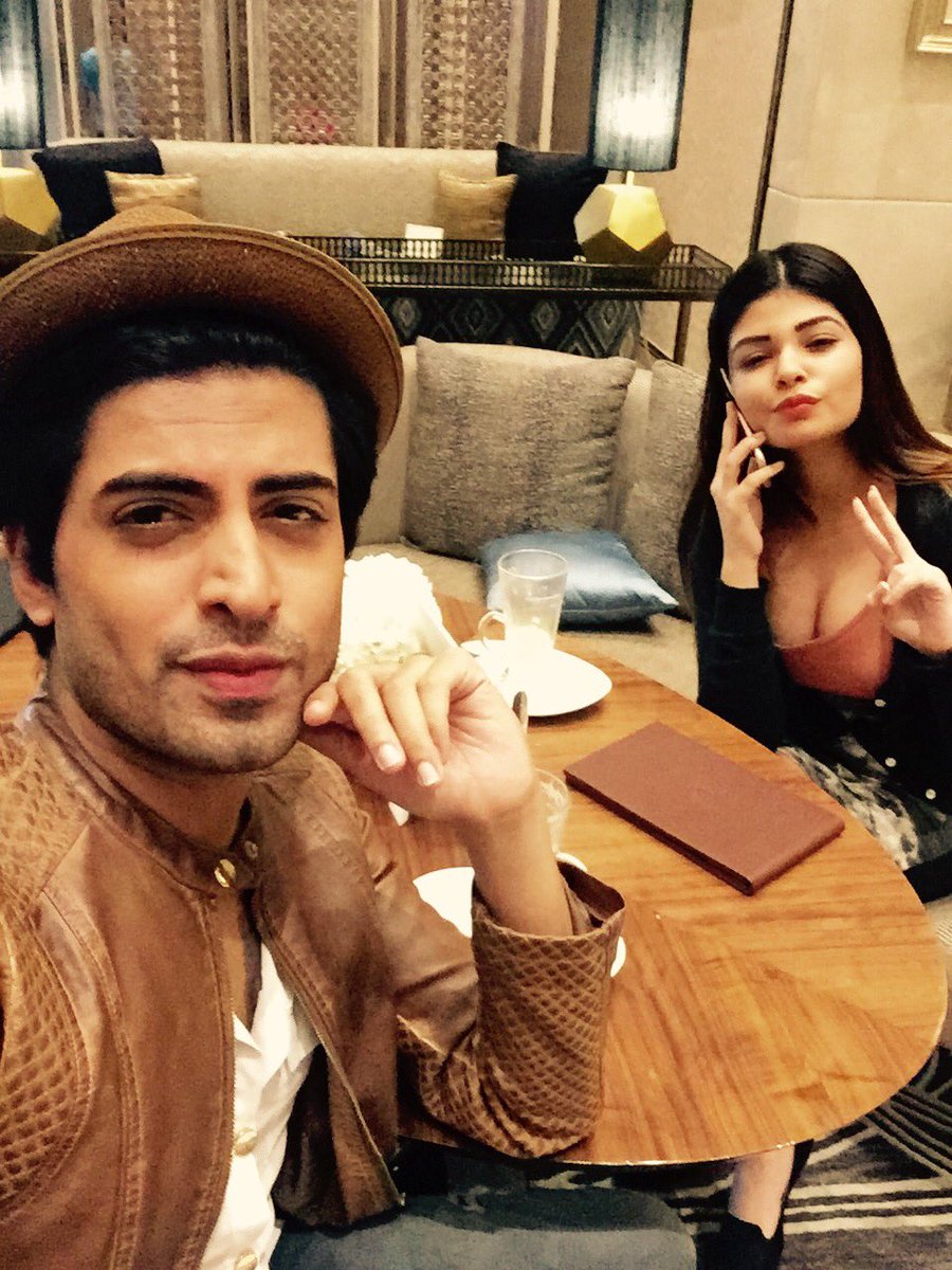 thedivasushant's tweet photo. My baby daughter and I haha. 
Let's kill it boo ! #work #WorkMeeting @CeeBharwani u look gorge. https://t.co/I9LiYUmP9R
