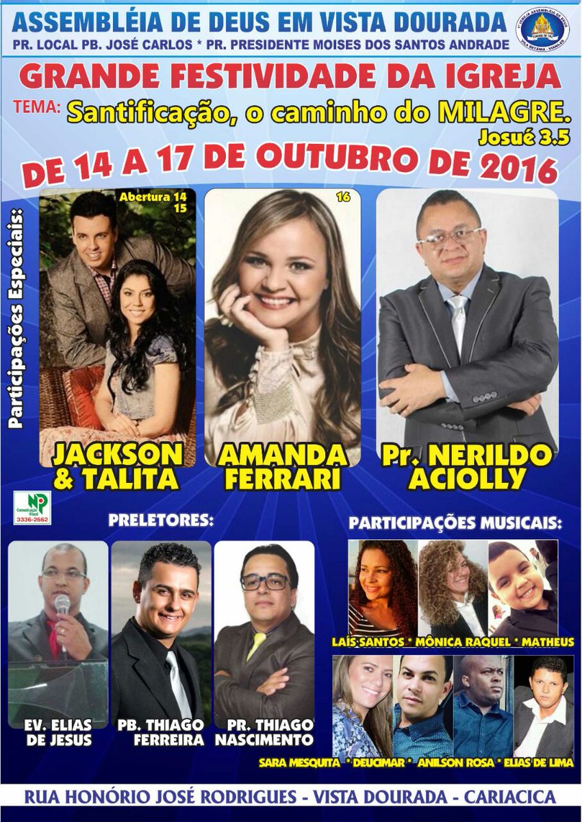 amandafferrari's tweet photo. #agenda2016
"Amanda Ferrari" em seu Evento.
Reserve sua data.
Escritorio - 19-34058913
Celular Tim- 19-98109-3572 https://t.co/jcRXGMp58F