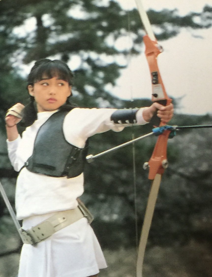 超電子バイオマン 」の矢吹ジュン（2代目イエロー4）役を演じた田中