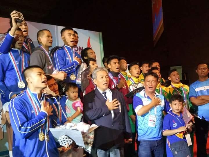 Selamat untuk Kontingen Jawa Barat sebagai juara umum cabor Karate PON XIX Jawa Barat