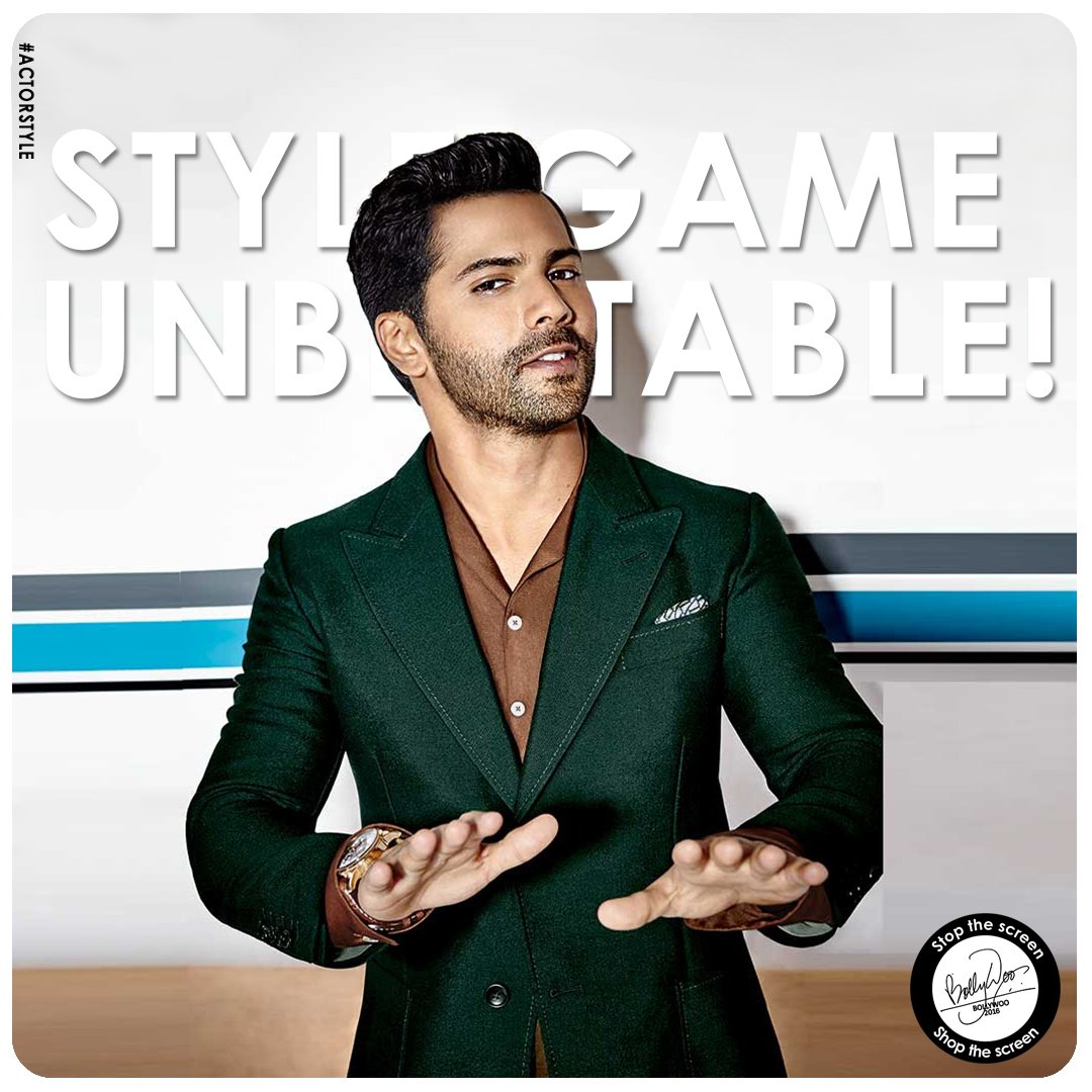 ShopBollywoo's tweet photo. This younging stunner clearly has a style of a #dapper gentleman! #BollyWoo #VarunDhawan #ActorStyle https://t.co/5oHfP35Gc0