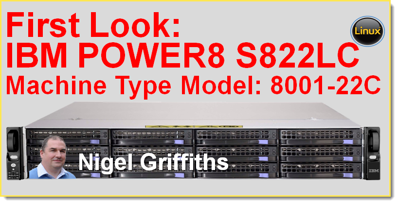 mr_nmon's tweet photo. New YouTube video:IBM #POWER8 #S822LC 8001-22C (Supermicro Briggs) #OpenPOWER Server ~4GHz, 20 CPUcores, 0.5TB RAM  https://t.co/mSlIiOrPQQ https://t.co/QrbSJ8IsMF
