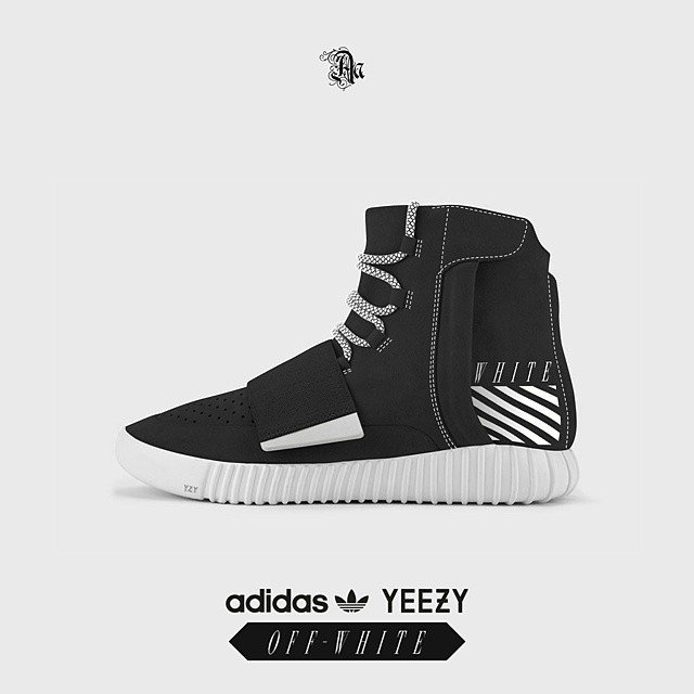 adidas yeezy 750 black with black laces YouTube
