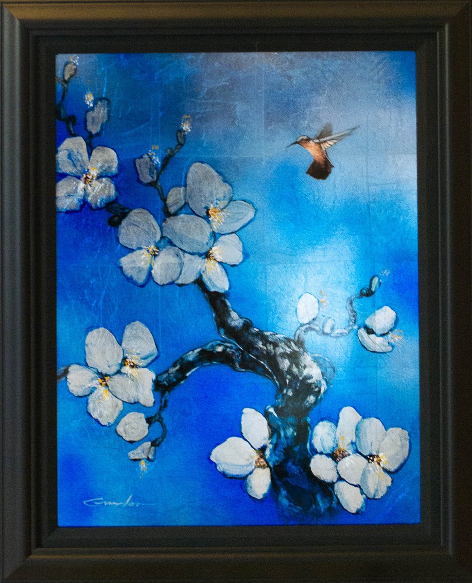 AlbynGallery's tweet image. #PatrickGuyton #Morning Blossom £2150. To view contact @AlbynGallery