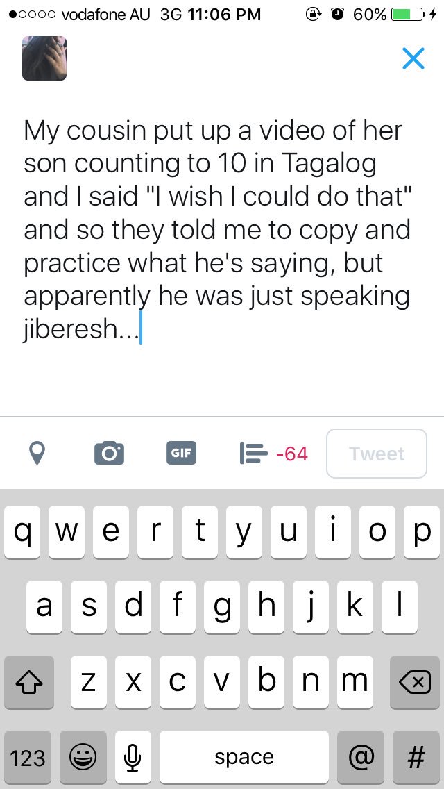 miseraey's tweet photo. They make fun of me cause I can't speak it... #Halfieproblems https://t.co/0uaJt1ESGD