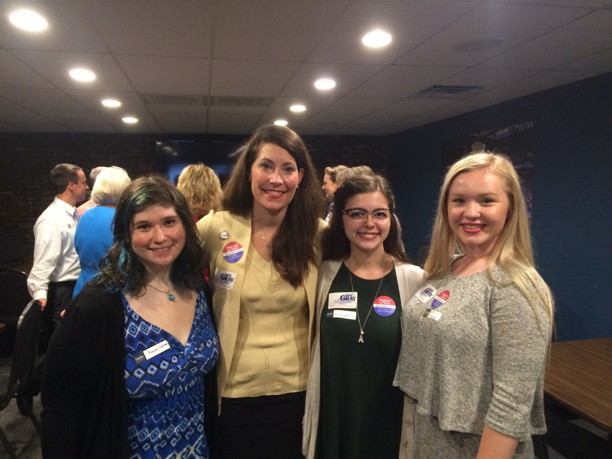 JoyGrayForRep's tweet photo. We had a great reception in Henderson last week! Thank you Alison Grimes for your support. #ChooseJoy #JoinJoy https://t.co/EMTJwpvt61