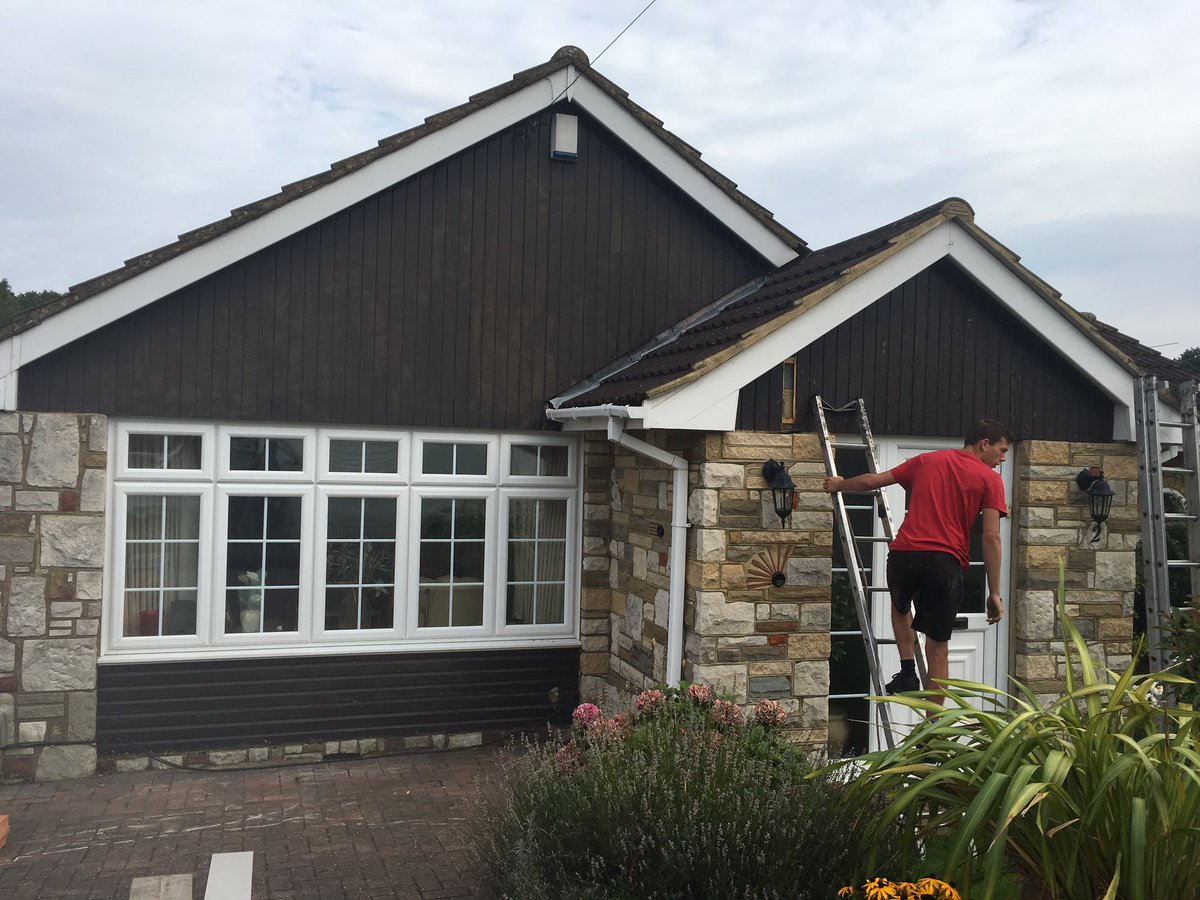 first4cladding's tweet image. James hardie cladding, another fantastic job from First 4 Cladding Ltd.