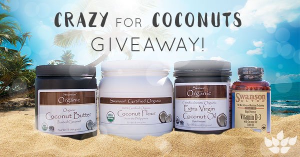 SwansonHealth's tweet image. These 4 coconut products are some of our top rated &amp;amp; most popular. Sign up to win them: bit.ly/2cM3Vjv