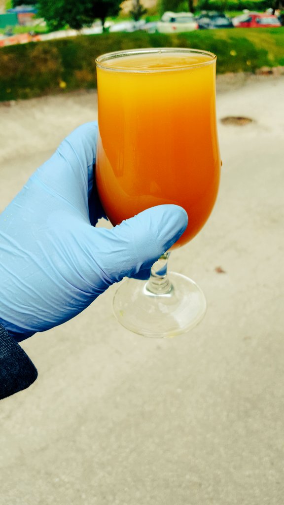 fivecloudbrewco's tweet photo. Kegging a new beer today. Our passion fruit, mango, apricot and pineapple double ipa. Released at @IndyManBeerCon 🍍🍑🍍🍑 https://t.co/C44f2LCF1w