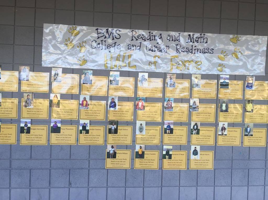 nrburgermiddle's tweet photo. #HPSDForwardTogether College & Career Ready NWEA Board Updated #OnTrack #BothReading&Math #39 #Growth #TogetherBurg… https://t.co/Sxy2l2FRHO