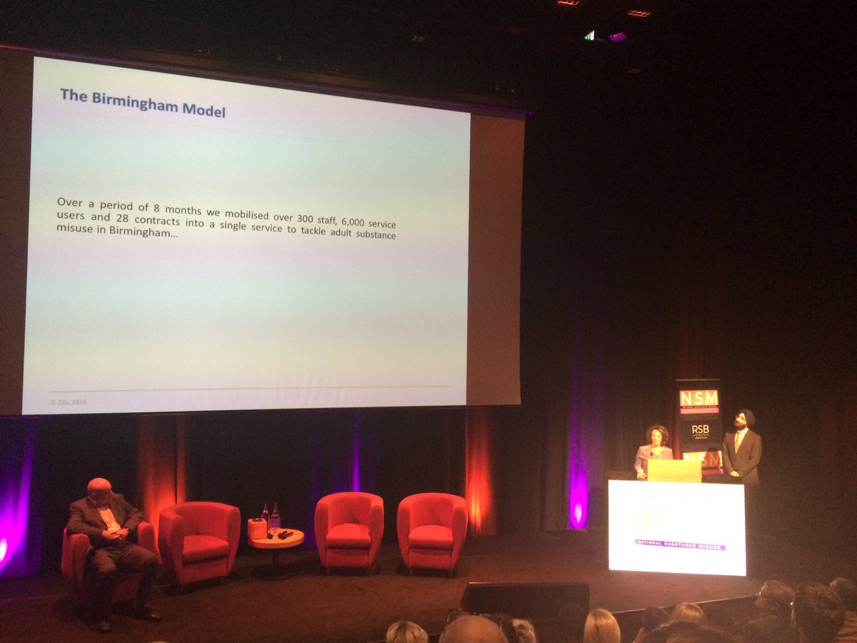 Nic Adamson &amp; Dr Prun Bijral presenting innovation in Birmingham #NSM2016