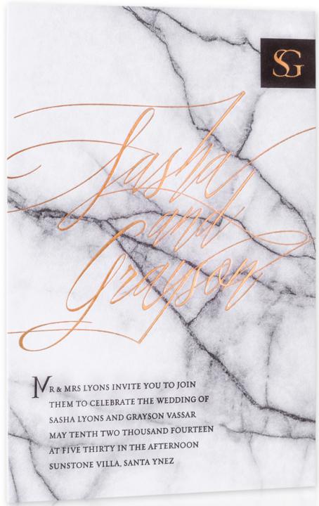 The perfect Invitation #weddinginvites #weddinginspo #marble