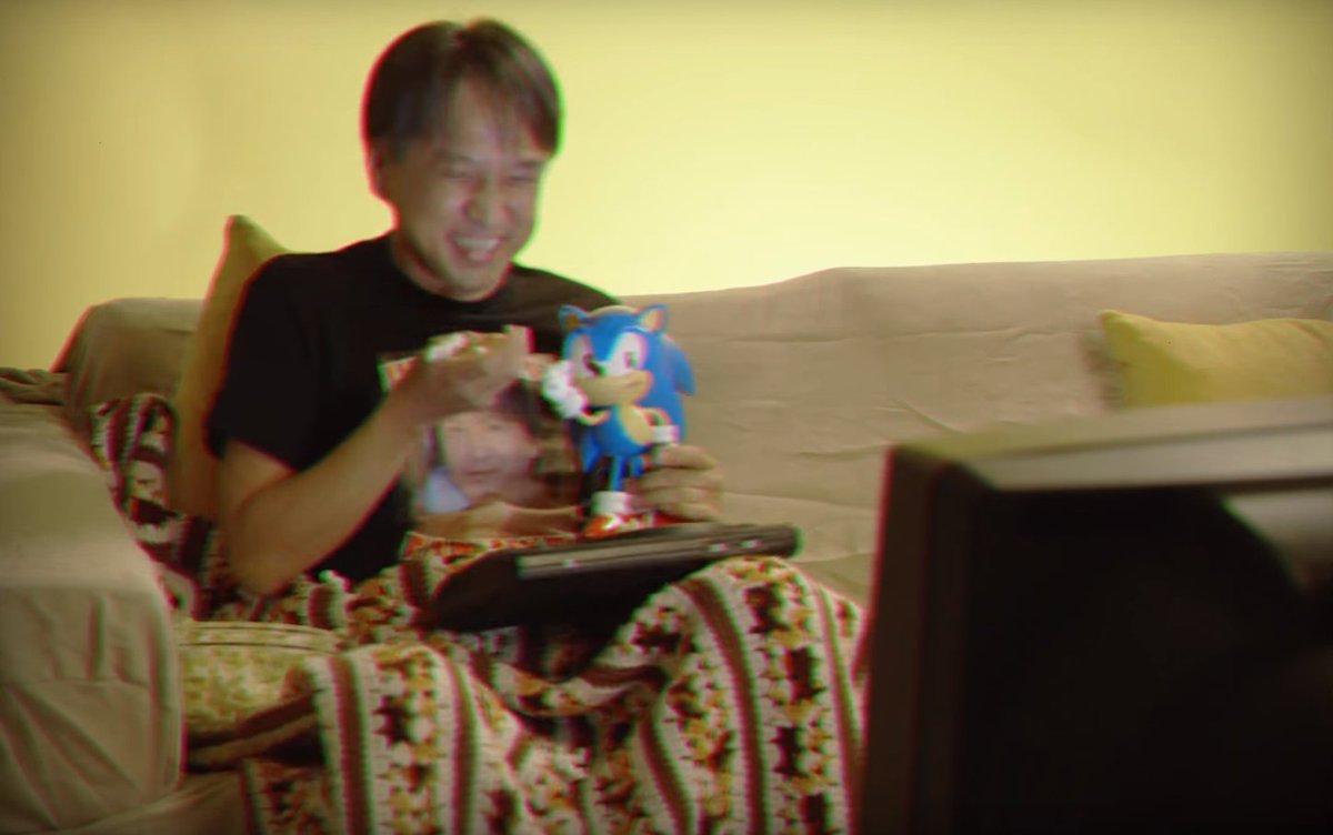 Kitsumeda's tweet photo. #SonicMania's newest ad has to be one of the best Sega released in years. @RiceDigital https://t.co/DcfVVwj630 https://t.co/pNxcfnhlJE