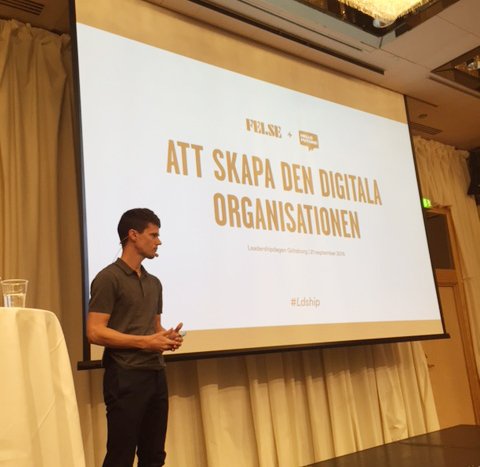 hellofuture's tweet photo. Tack ni som kom och lyssnade på @FEI_1888 och @hellofuture's föreläsning om #DigitalTransformation under #Ldship i #Göteborg idag! https://t.co/jm7VdActnU