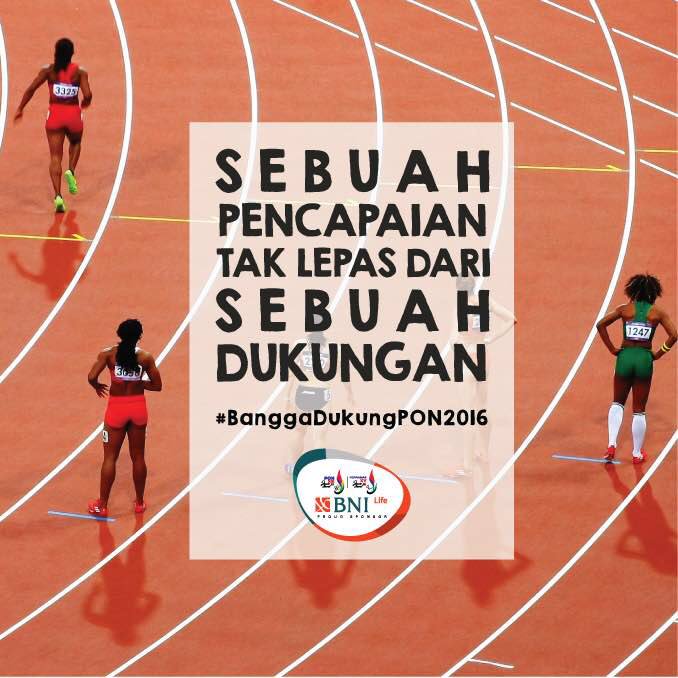 infojogja's tweet photo. Yuk dukung terus #TimDIY di #PON2016.
Selama jalanin hidup sepenuhnya, gak ada alasan buat nyerah!
#BanggaDukungPON2016 https://t.co/ZdyXVpn3L4