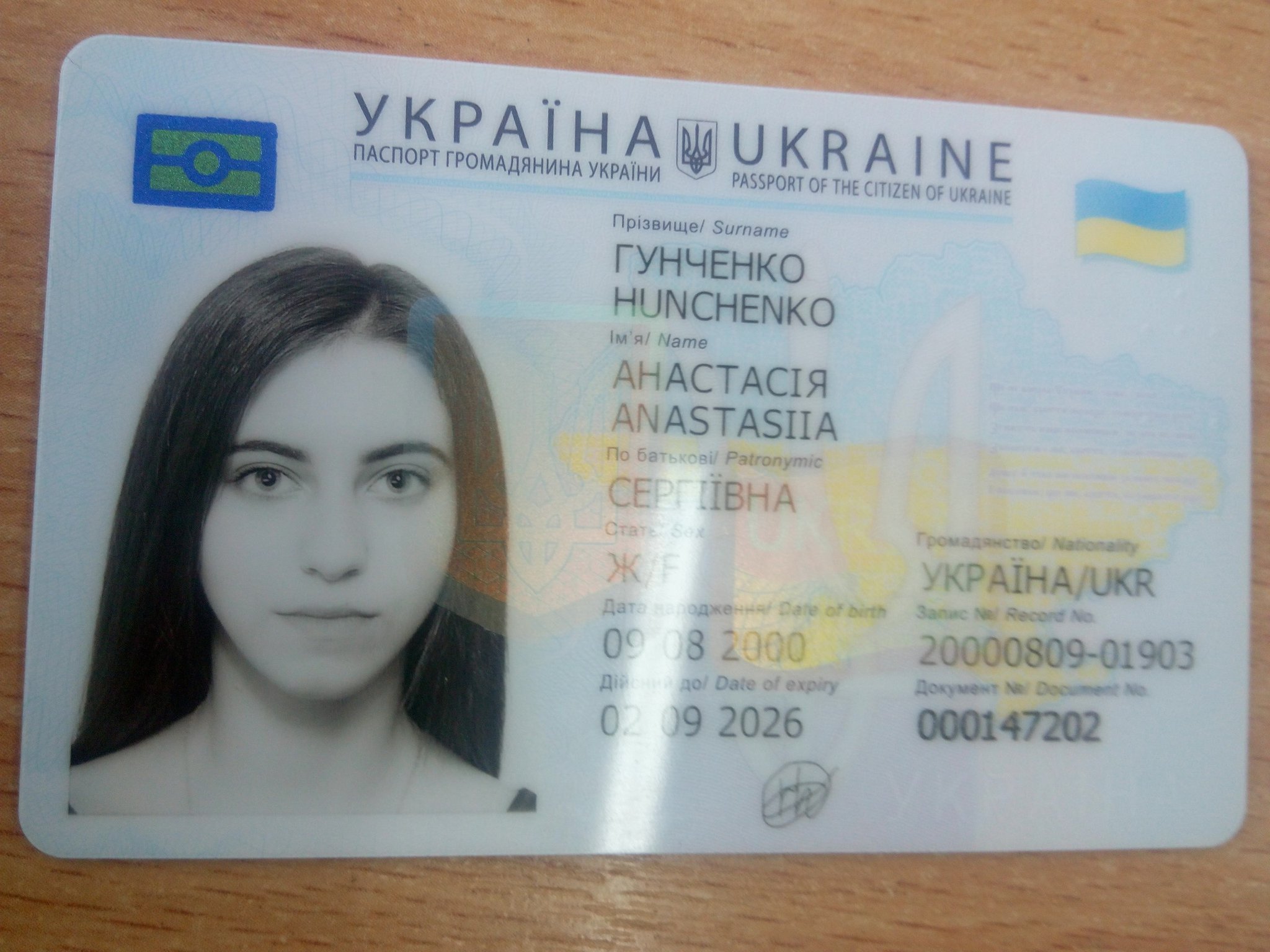 ID паспорт