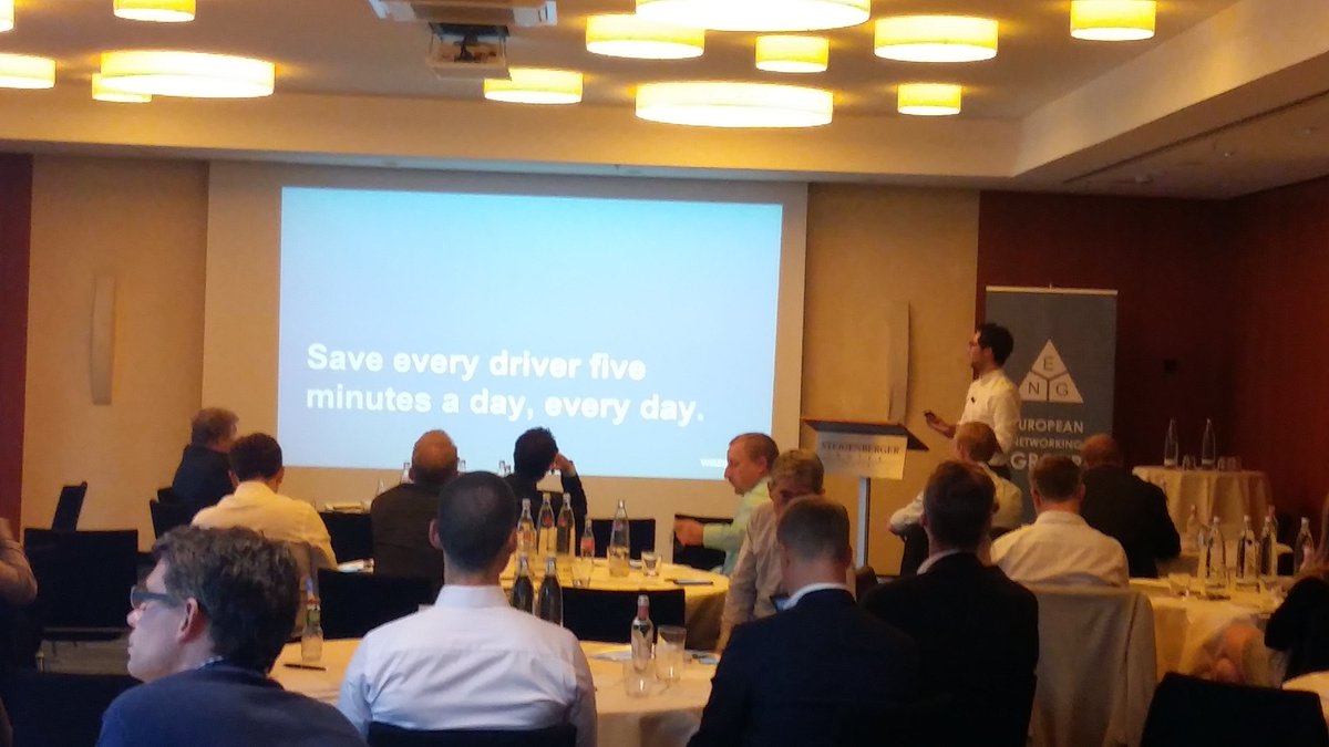 ENGautoevents's tweet photo. Save every driver 5 minutes a day, every day - the main motto of @WAZE,  @__MOLI__ speaking on #navigation app driving new mobility #engMOVE https://t.co/1UodTJXhFc