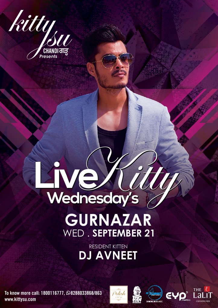 KittySuIndia's tweet photo. All eyes on #Gurnazar #TONIGHT #LIVEKitty Wednesday #KittySuChandigarh #chandigarh https://t.co/Q1Z48ts8ZX https://t.co/lWllBusi0A
