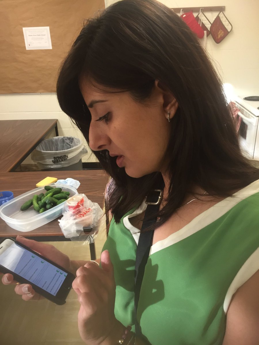 Libramlad's tweet photo. He marvellous tech learner @Ms_A_Chopra showing me how to fix a tweet #techguru #sheisreallygood https://t.co/MrHxq8PeHN