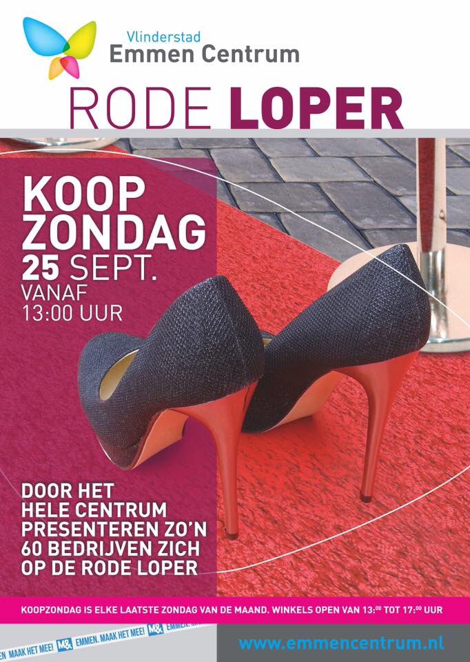 Najaarsoutfit scoren? Check de nieuwste mode trends op de MEGA rode loper tijdens #koopzondag #emmen #25sept