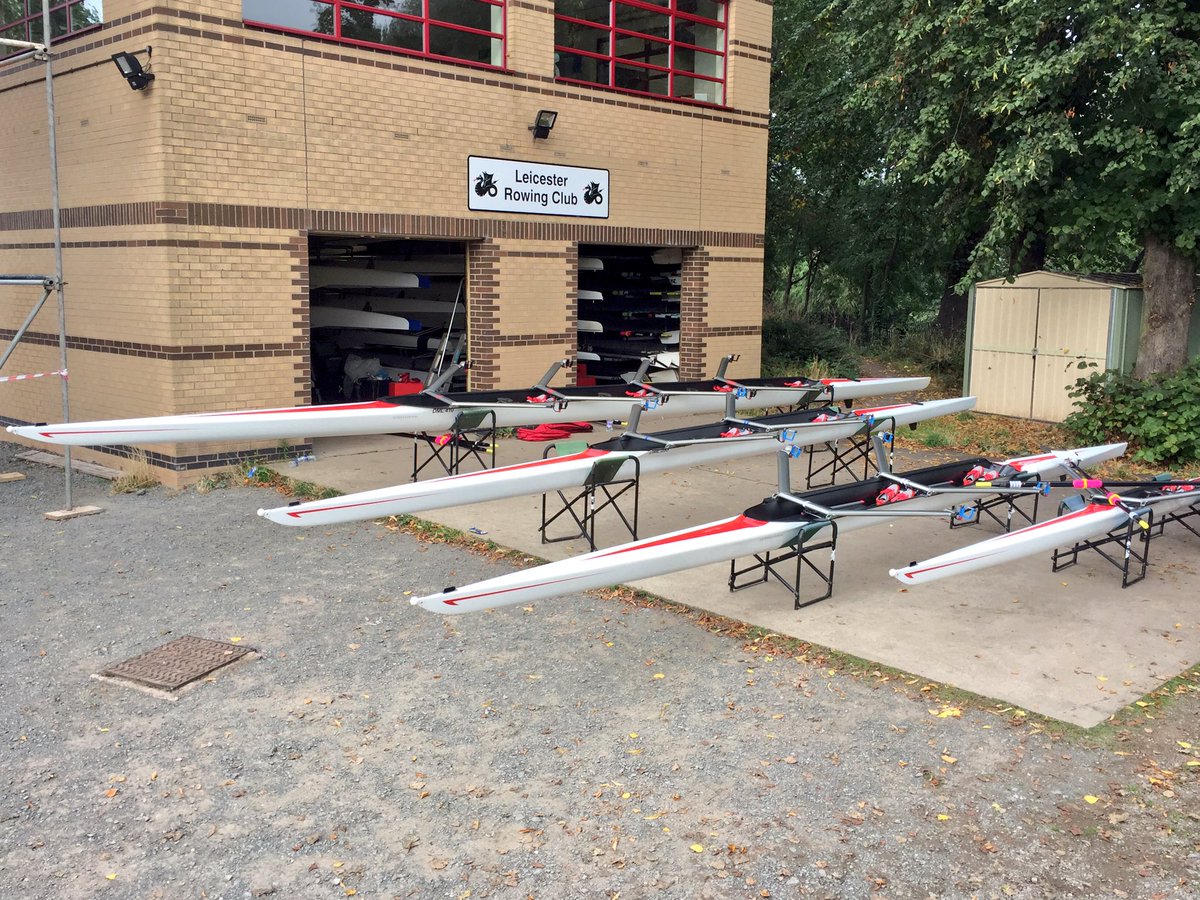 Productive day unwrapping our new <a href="/oarsport/">Oarsport / WinTech</a> boats - ready for the new #rowing season <a href="/dmuleicester/">dmuleicester</a> @DMUFreshers2016 <a href="/DMUsports/">DMUsport</a> #FreshFest16