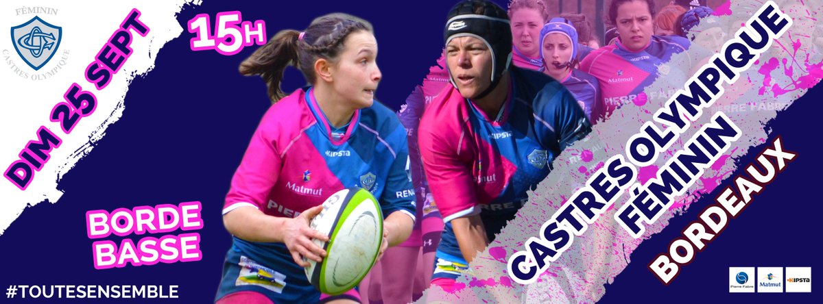 Rendez-vous dimanche à la Borde-Basse pour la 3e journée du championnat #Elite2 ! #COFSB #ToutesEnsemble