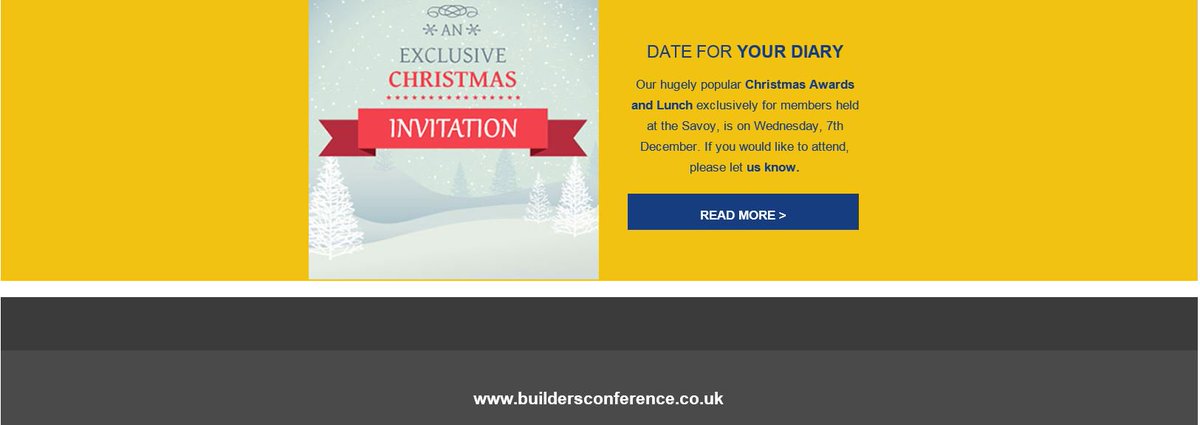 neileddie0702's tweet photo. @buildersconf Look forward to meeting everyone on the day #construction #Christmas https://t.co/gtpNlt5sJw awards https://t.co/WsDmsNPAzB