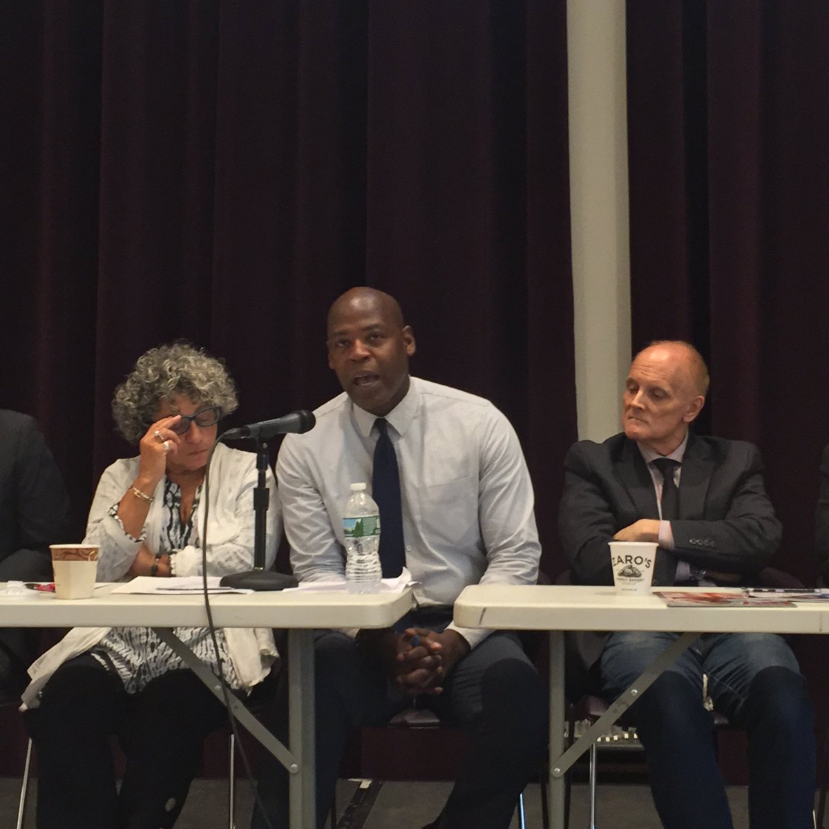 sageusa's tweet photo. Not many people talking to #LGBTElders about sex; health disparities among top issues faced. Aundaray Guess, @GRIOTCIRCLEBK #LGBTGenerations https://t.co/HUfxo3Nz1M
