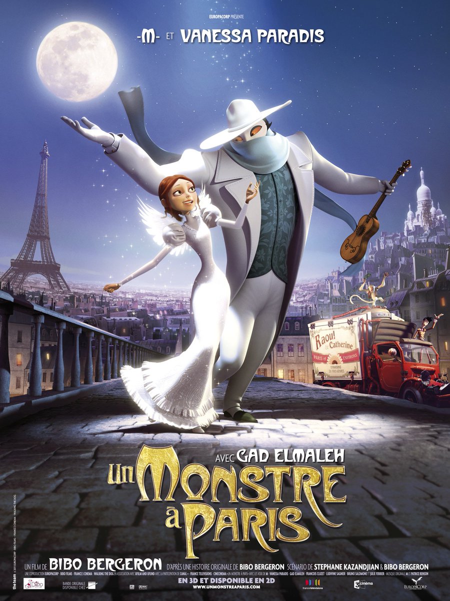 Massando 再掲 勝手にオススメのフランスアニメ cg編 Chasseurs De Dragons Un Monstre A Paris Le Tableau Jack Et La Mecanique Du Cœur