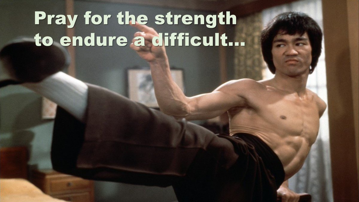 인생을 쉽게 살수 있게 해 달라고 기도하지 말고, 어려운 인생을 견딜 수 있는 힘을 달라고 기도하십시오. (브루스 리)