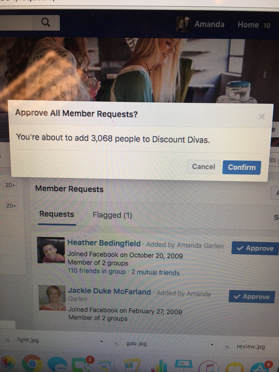 amandakruz's tweet photo. When you launch a contest and in 2 hours you've added over 5k people to your FB group 😍. #discountdivas #fbgroups https://t.co/ezIRRSvcZ1