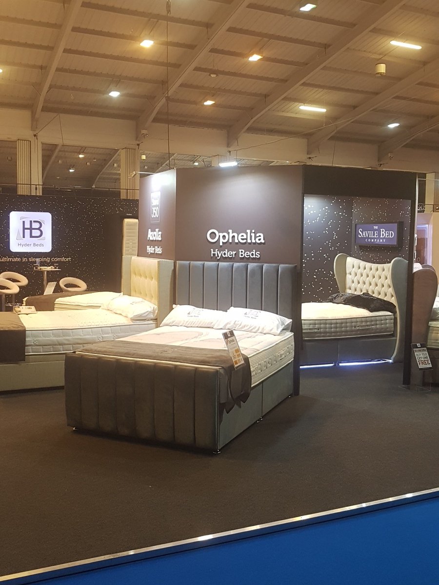 hyderbedsltd's tweet photo. Thank you @BedShow for a wonderful show. Looking forward to next year. See you soon #Telford #sleepcouncil #beds #mattress #sleep https://t.co/kUyU81blib