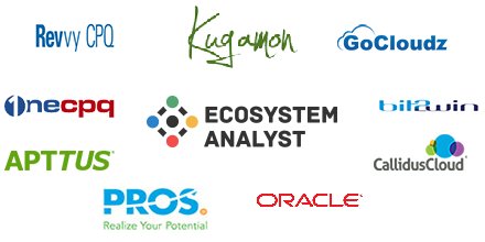 EcosystemApps's tweet photo. The #CPQ vendor landscape is crowded. We make sense of your CPQ options: https://t.co/AsGPEHV9L4 https://t.co/kL2MTG00oI