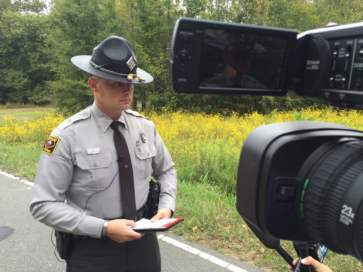 DavidWhisenant's tweet photo. Trooper: Woman crashed into @CabCoSchools bus after crossing center line.  Woman dead, 13 yr old passenger at hospital. https://t.co/1D21dfW952