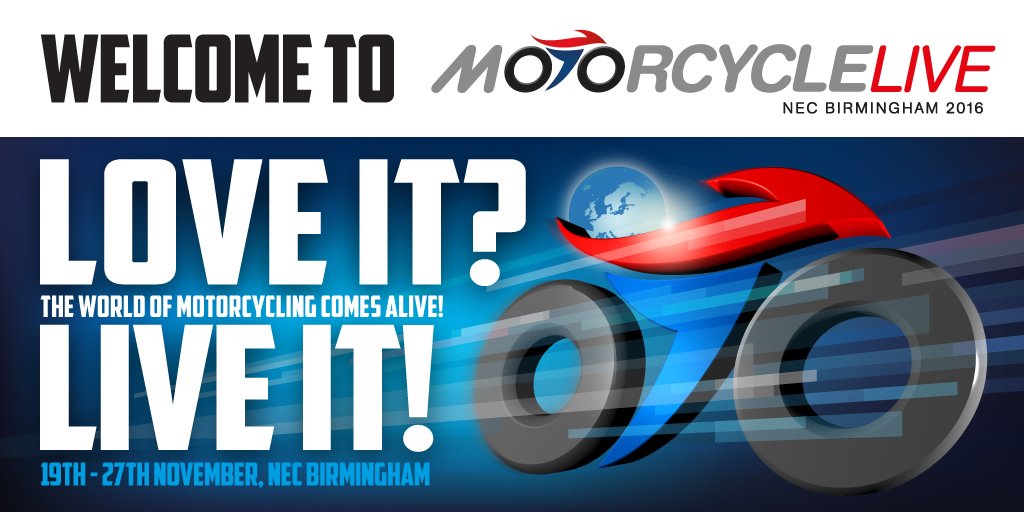 motorcyclelive's tweet photo. Thanks @lextek_products for your support for #motorcyclelive Find out more about #Lextek at https://t.co/0qr02boI1Y 19-27 Nov https://t.co/M2qMgzjRQW