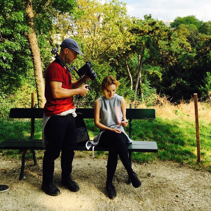 Influence4You's tweet photo. Le tournage @GarnierFR avec @SoUrbanGirl côté Off ! #YouTube #BeSkinActive https://t.co/C2cWdROpw2