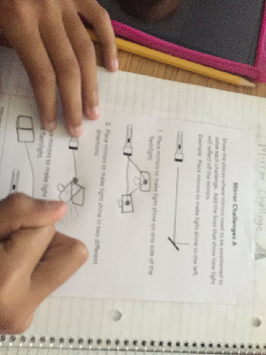 steven_cobb2's tweet photo. Students documenting their discoveries while testing the different ways we can make light reflect #ruthes @hjgrubbs https://t.co/ypVhimg4vC