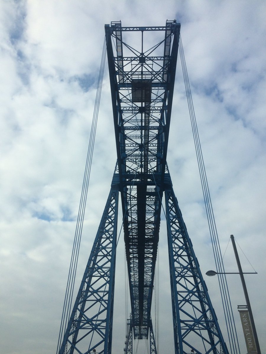 melbutlerphoto's tweet photo. Today was very special. I lost my Transporter virginity. #engineeringicons #transporterbridge #greatengineering #teesside https://t.co/YF6PMDhqrW
