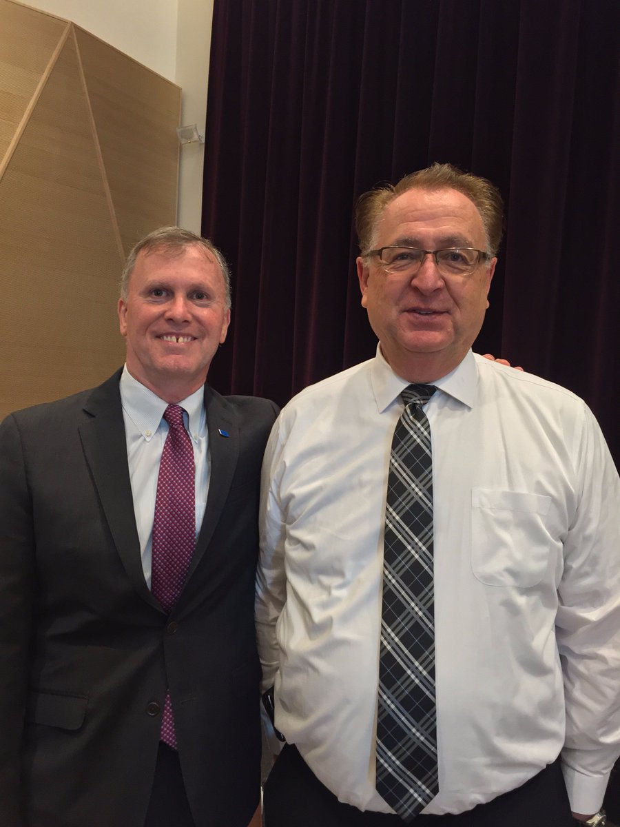 sageusa's tweet photo. .@SAGEUSA’s Michael Adams with @ASAging CEO Bob Stein at #LGBTGenerations panel in #NYC following landmark issue of #GenerationsMagazine! https://t.co/wSSmGW6gWW