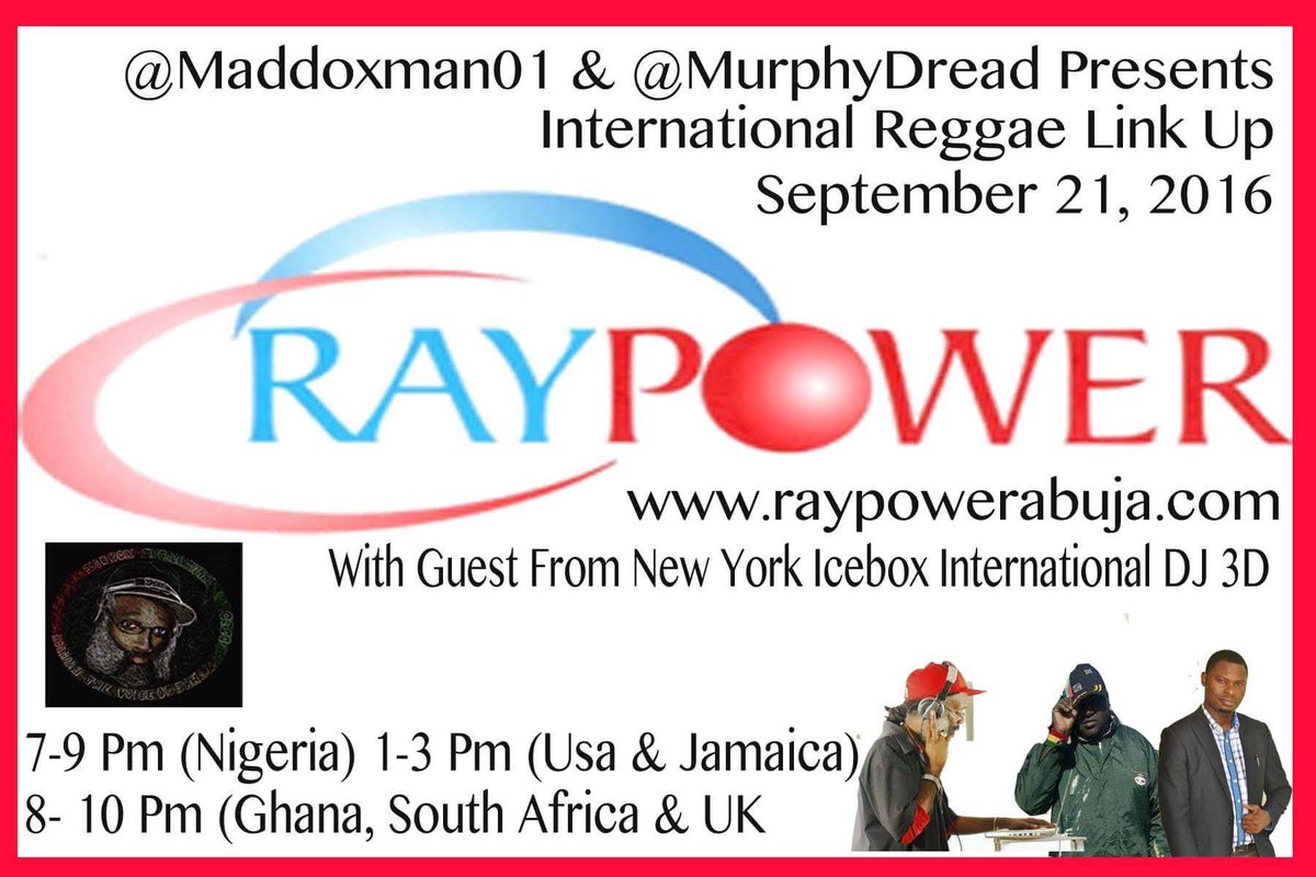RadioIcebox's tweet photo. @RaypowerAbuja live we live tonight https://t.co/KMbdEh4Pxm